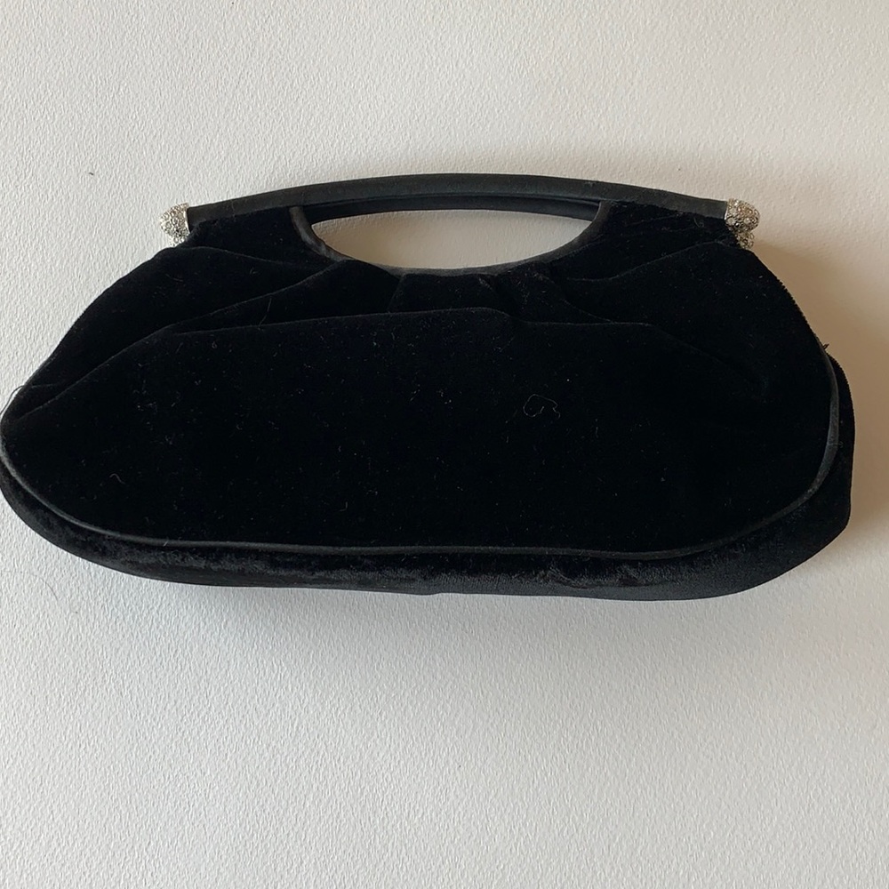 Velvet clutch